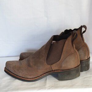 Dayton Iconic Vintage Brown Leather Ankle Boots With Biltrite Soles - Canada